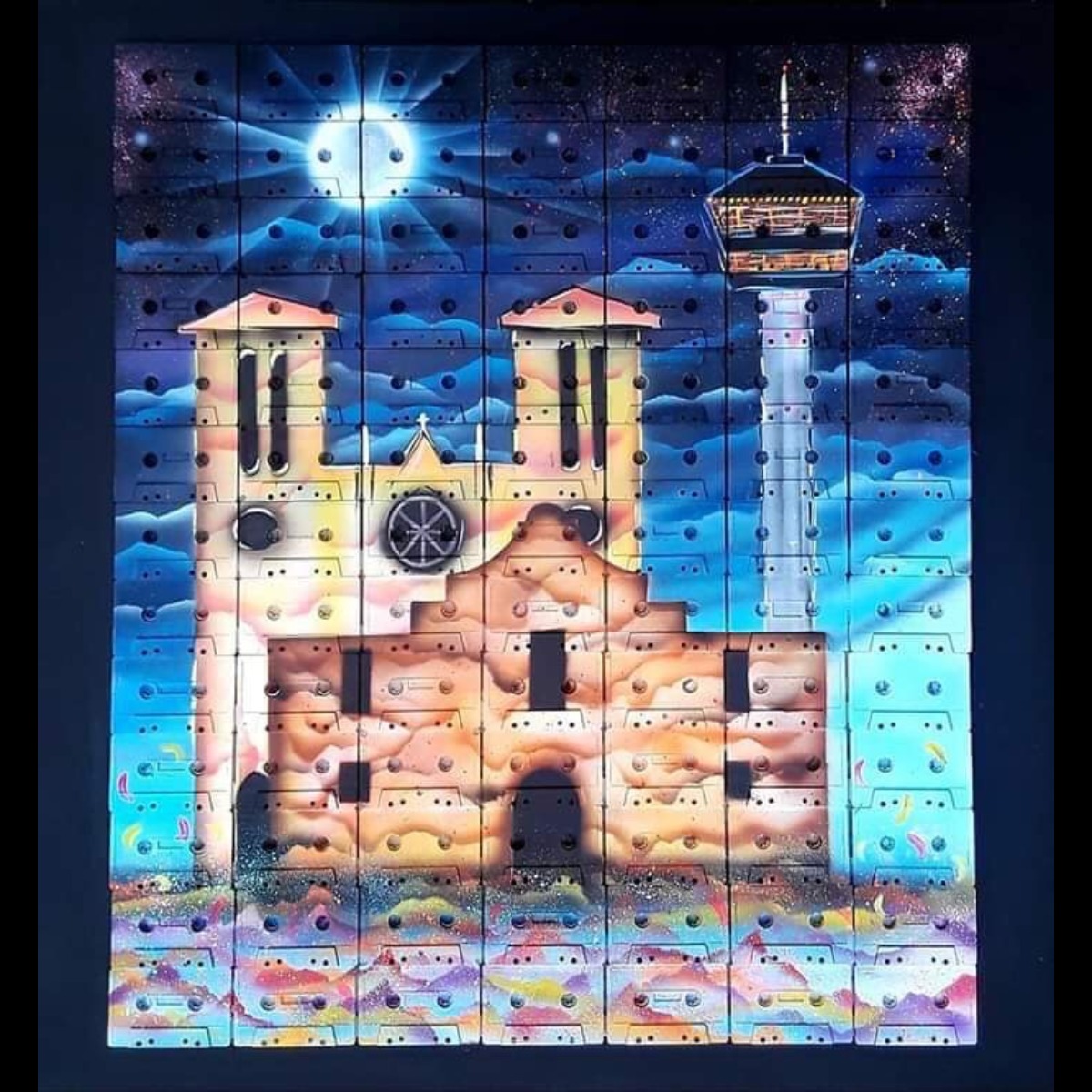 TAPEstry Art by Gerardo Saenz San Antonio at